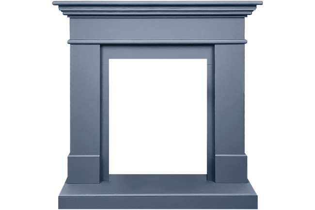 Каминокомплект California STD CRM (Разборный) - Санд антрацит с очагом Majestic FX Black в Ижевске