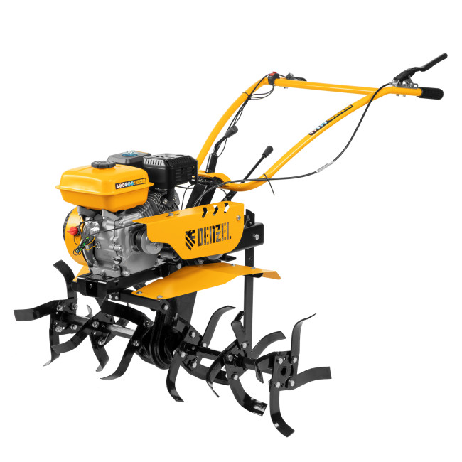 Мотоблок DPT-270, 7 л.с, ременное сцепление, ширина 85 см, глубина 35 см, фрез 3 х 4, ШОМ, передачи 2В/1Н Denzel в Ижевске Мотоблок DPT-270, 7 л.с, ременное сцепление, ширина 85 см, глубина 35 см, фрез 3 х 4, ШОМ, передачи 2В/1Н Denzel в Ижевске