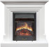 Каминокомплект Bradford - Белый с очагом Majestic FX Black в Ижевске