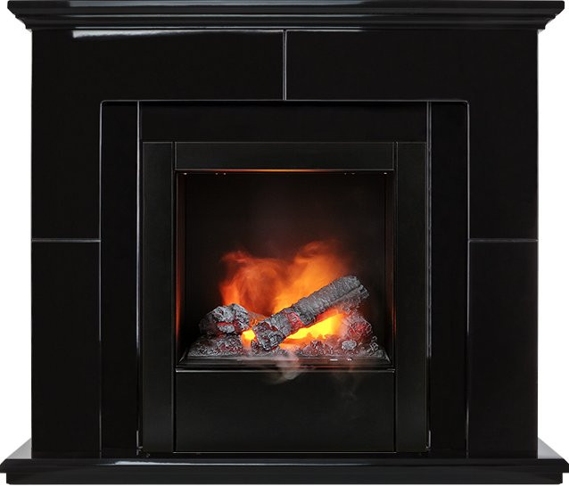 Каминокомплект Suite Black - Черный лак с очагом Engine 56-400 в Ижевске