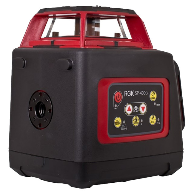 Комплект: ротационный нивелир RGK SP-400G + миллиметровый приёмник излучения RGK LD-88G в Ижевске