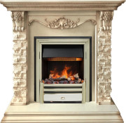 Каминокомплект Adriana - Cлоновая кость с очагом Cavendish Каминокомплект Adriana - Cлоновая кость с очагом Cavendish