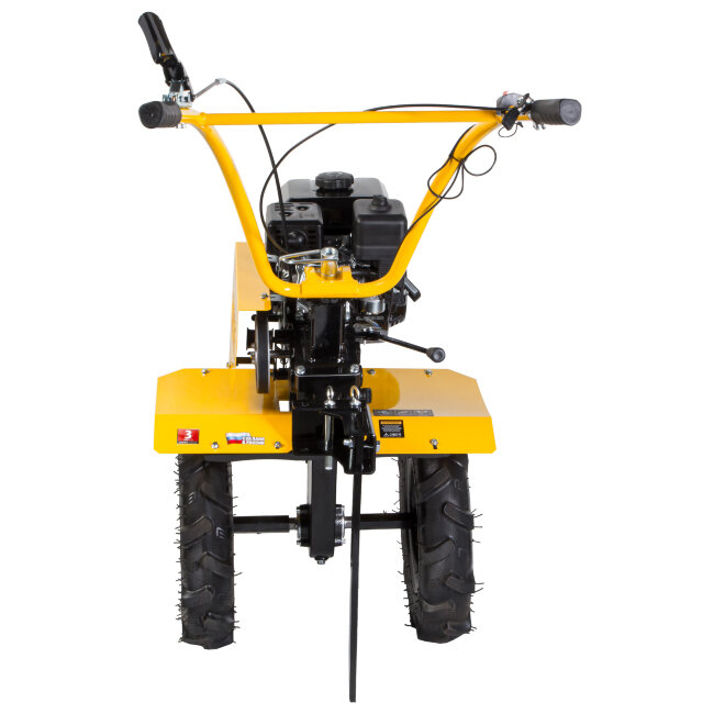 Мотоблок DPT-470, 7 л.с, ременное сцепление, ширина 85 см, глубина 35 см, фрез 3 х 4, ШОМ, передачи 3В/1Н Denzel в Ижевске