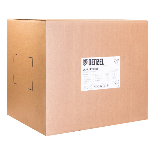 Мотоблок DPT-470, 7 л.с, ременное сцепление, ширина 85 см, глубина 35 см, фрез 3 х 4, ШОМ, передачи 3В/1Н Denzel в Ижевске