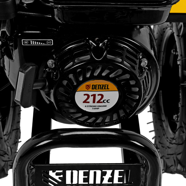 Мотоблок DPT-370X, 7 л.с, дисковое сцепление, ширина 90 см, глубина 35 см, фрез 3 х 4, ВОМ, передачи 3В/1Н Denzel в Ижевске