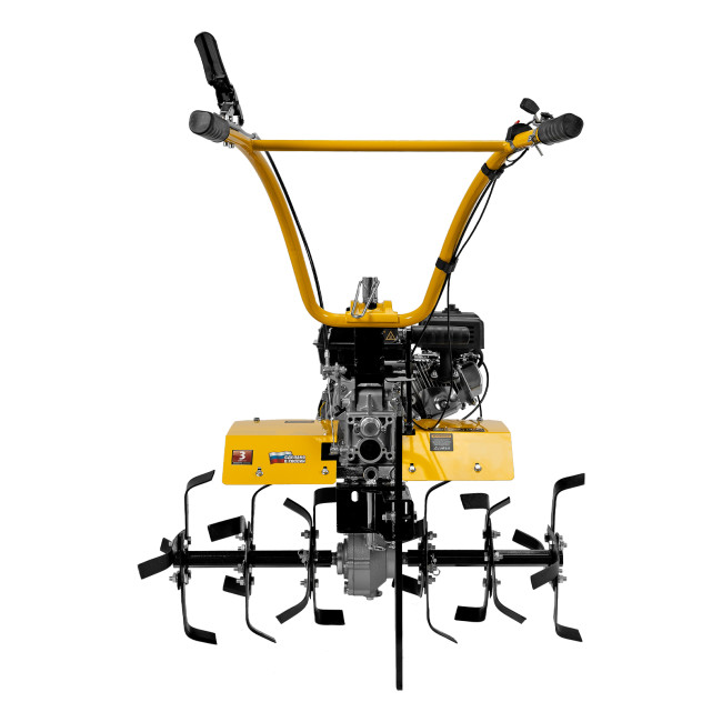 Мотоблок DPT-370X, 7 л.с, дисковое сцепление, ширина 90 см, глубина 35 см, фрез 3 х 4, ВОМ, передачи 3В/1Н Denzel в Ижевске