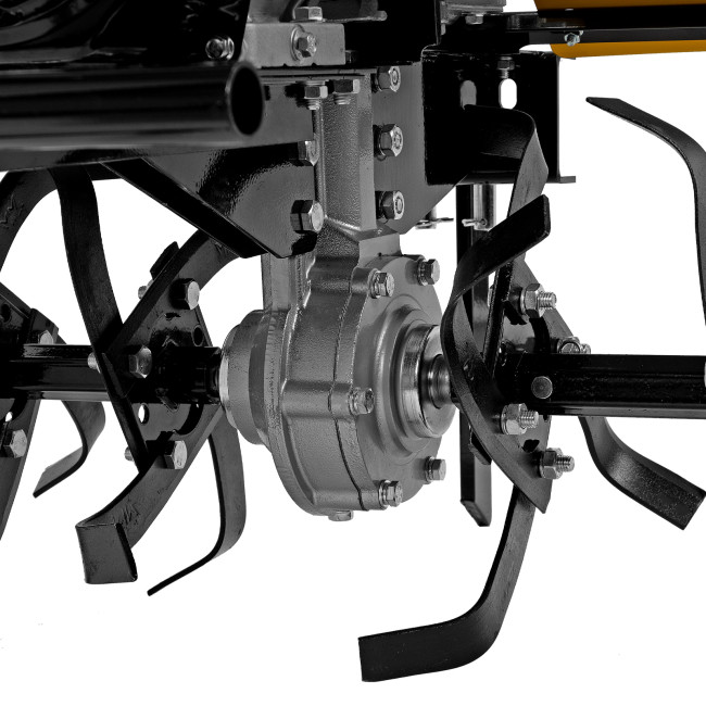 Мотоблок DPT-370X, 7 л.с, дисковое сцепление, ширина 90 см, глубина 35 см, фрез 3 х 4, ВОМ, передачи 3В/1Н Denzel в Ижевске