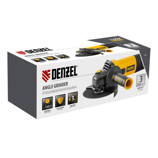 Машина шлифовальная угловая AG125-1100, 1100 Вт, 125 мм, 3000-11000 об/мин Denzel в Ижевске Машина шлифовальная угловая AG125-1100, 1100 Вт, 125 мм, 3000-11000 об/мин Denzel в Ижевске