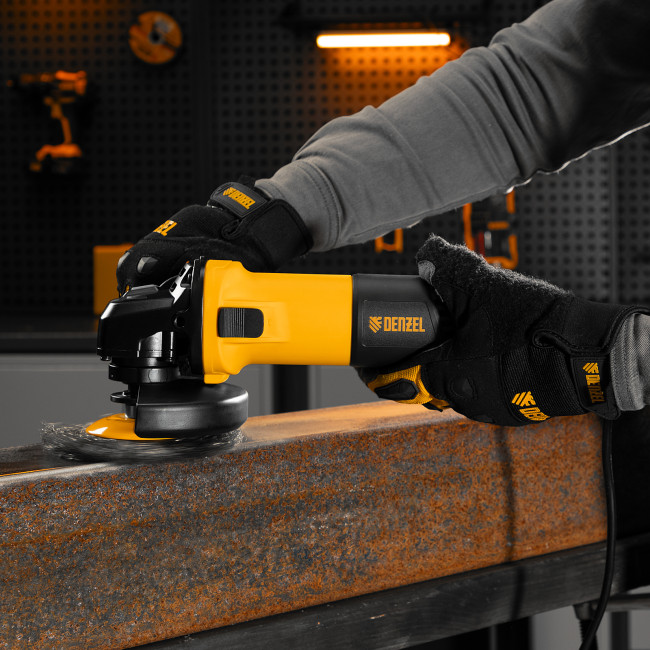 Машина шлифовальная угловая AG125-1100, 1100 Вт, 125 мм, 3000-11000 об/мин Denzel в Ижевске Машина шлифовальная угловая AG125-1100, 1100 Вт, 125 мм, 3000-11000 об/мин Denzel в Ижевске