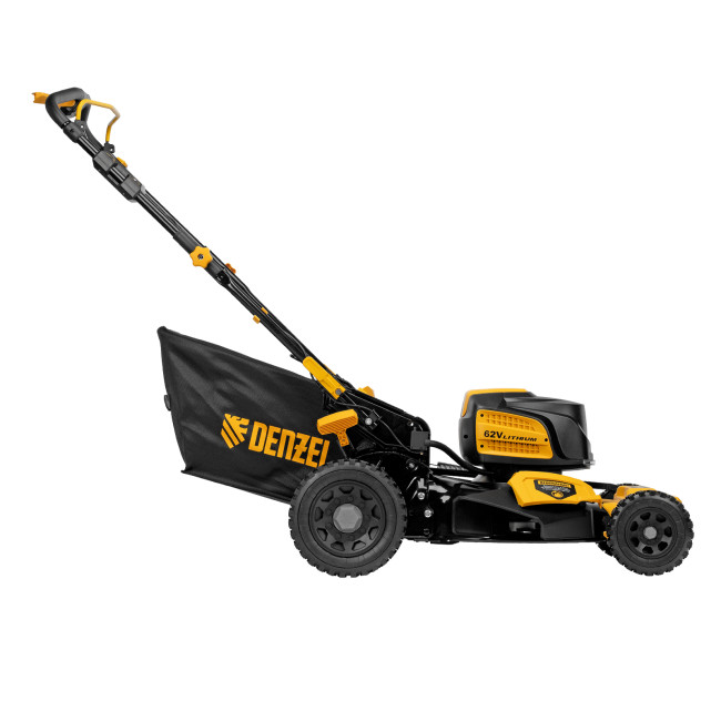 Газонокосилка аккумуляторная бесщет., RLMS560-62, привод, 560 мм, Li-ion, 62В Denzel в Ижевске Газонокосилка аккумуляторная бесщет., RLMS560-62, привод, 560 мм, Li-ion, 62В Denzel в Ижевске
