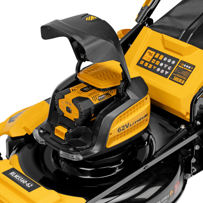 Газонокосилка аккумуляторная бесщет., RLMS560-62, привод, 560 мм, Li-ion, 62В Denzel в Ижевске Газонокосилка аккумуляторная бесщет., RLMS560-62, привод, 560 мм, Li-ion, 62В Denzel в Ижевске