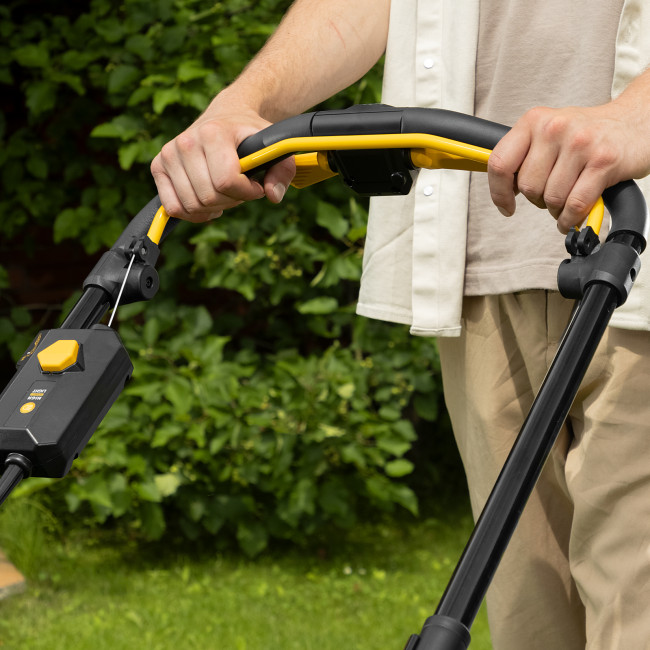 Газонокосилка аккумуляторная бесщет., RLMS560-62, привод, 560 мм, Li-ion, 62В Denzel в Ижевске Газонокосилка аккумуляторная бесщет., RLMS560-62, привод, 560 мм, Li-ion, 62В Denzel в Ижевске