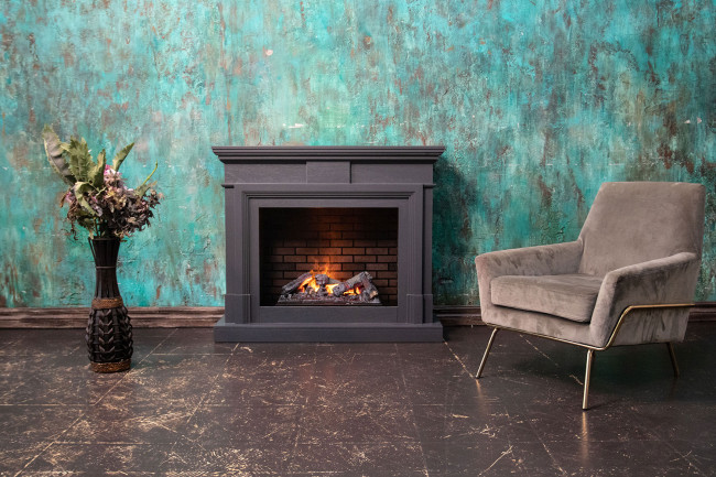 Каминокомплект Coventry Graphite Grey - Серый графит с очагом Symphony 26'' DF2608-INT в Ижевске Каминокомплект Coventry Graphite Grey - Серый графит с очагом Symphony 26'' DF2608-INT в Ижевске