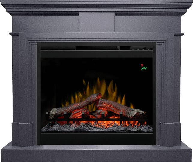 Каминокомплект Coventry Graphite Grey - Серый графит с очагом Symphony 26'' DF2624L-INT в Ижевске