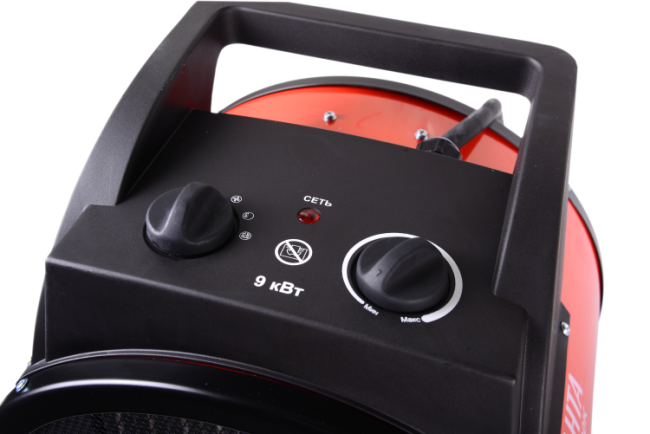 Тепловая электрическая пушка ТЭПК-9000K (керам.нагревательный элемент,круглая) Ресанта в Ижевске Тепловая электрическая пушка ТЭПК-9000K (керам.нагревательный элемент,круглая) Ресанта в Ижевске