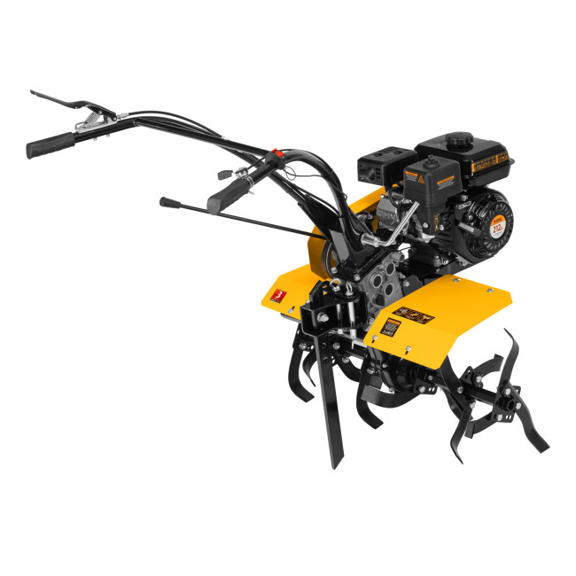 Мотоблок DPT-170, 7 л.с., ремен.сцеп, шир 85 см, глуб 35 см,фрез 3х3,ШОМ,скор 2В/1Н,кол 8" Denzel в Ижевске