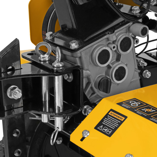 Мотоблок DPT-170, 7 л.с., ремен.сцеп, шир 85 см, глуб 35 см,фрез 3х3,ШОМ,скор 2В/1Н,кол 8" Denzel в Ижевске