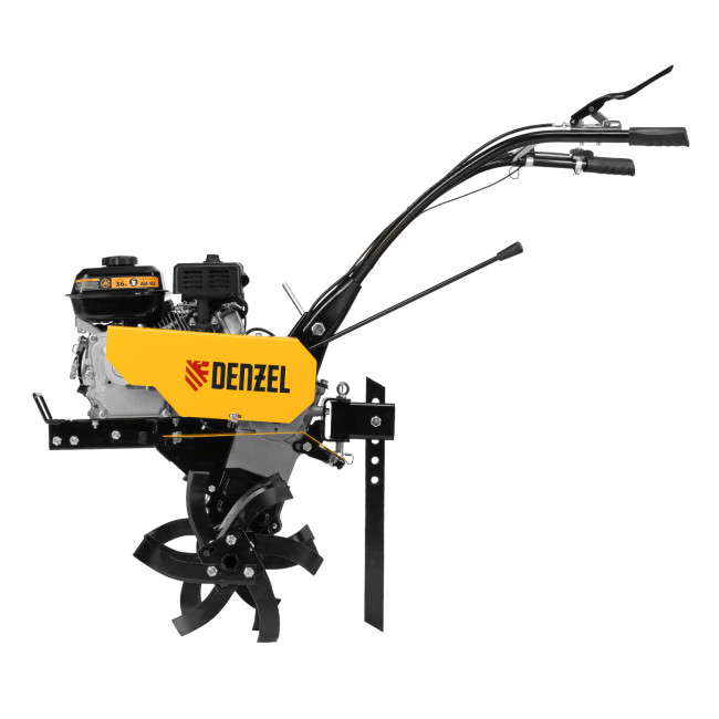 Мотоблок DPT-170, 7 л.с., ремен.сцеп, шир 85 см, глуб 35 см,фрез 3х3,ШОМ,скор 2В/1Н,кол 8" Denzel в Ижевске