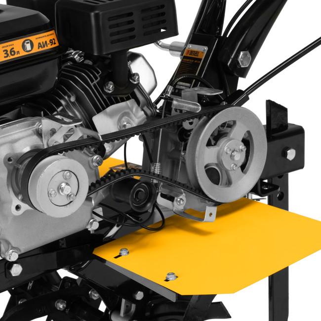 Мотоблок DPT-170, 7 л.с., ремен.сцеп, шир 85 см, глуб 35 см,фрез 3х3,ШОМ,скор 2В/1Н,кол 8" Denzel в Ижевске