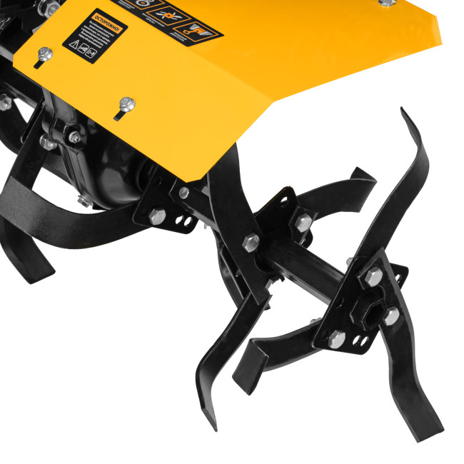 Мотоблок DPT-170, 7 л.с., ремен.сцеп, шир 85 см, глуб 35 см,фрез 3х3,ШОМ,скор 2В/1Н,кол 8" Denzel в Ижевске