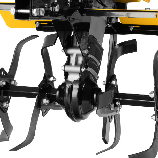 Мотоблок DPT-170, 7 л.с., ремен.сцеп, шир 85 см, глуб 35 см,фрез 3х3,ШОМ,скор 2В/1Н,кол 8" Denzel в Ижевске