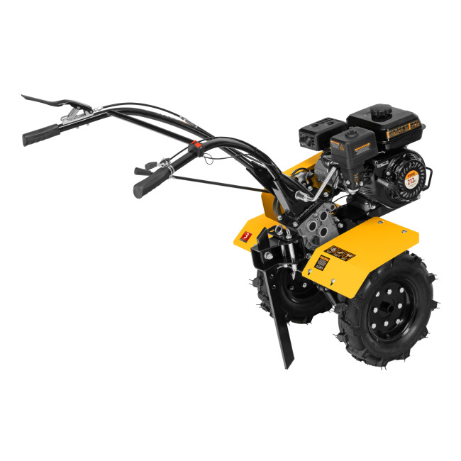 Мотоблок DPT-170, 7 л.с., ремен.сцеп, шир 85 см, глуб 35 см,фрез 3х3,ШОМ,скор 2В/1Н,кол 8" Denzel в Ижевске