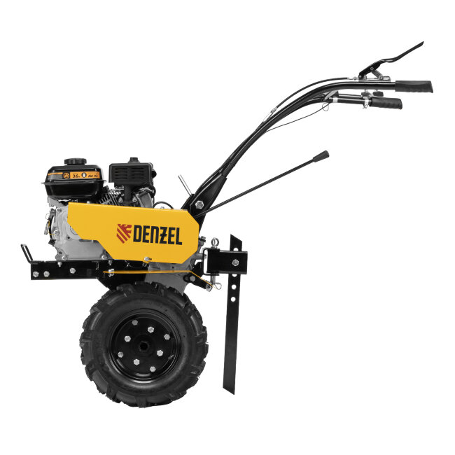 Мотоблок DPT-170, 7 л.с., ремен.сцеп, шир 85 см, глуб 35 см,фрез 3х3,ШОМ,скор 2В/1Н,кол 8" Denzel в Ижевске