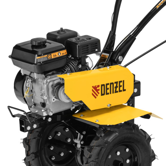 Мотоблок DPT-170, 7 л.с., ремен.сцеп, шир 85 см, глуб 35 см,фрез 3х3,ШОМ,скор 2В/1Н,кол 8" Denzel в Ижевске