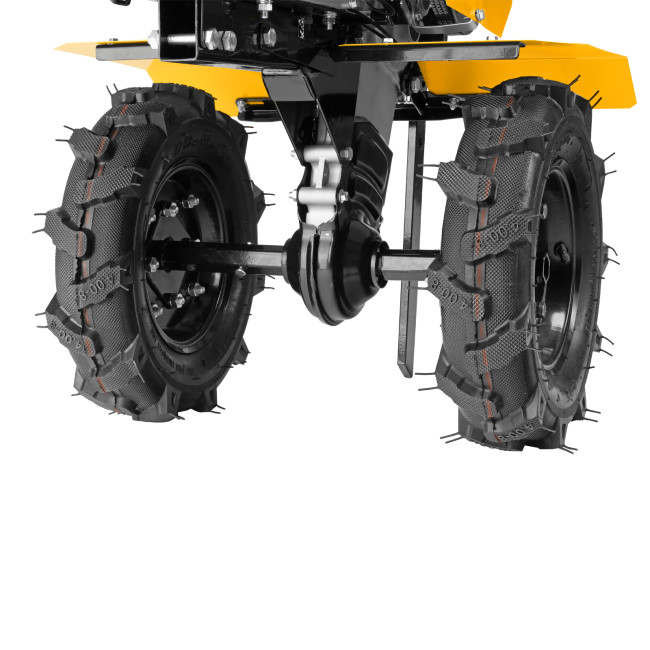 Мотоблок DPT-170, 7 л.с., ремен.сцеп, шир 85 см, глуб 35 см,фрез 3х3,ШОМ,скор 2В/1Н,кол 8" Denzel в Ижевске