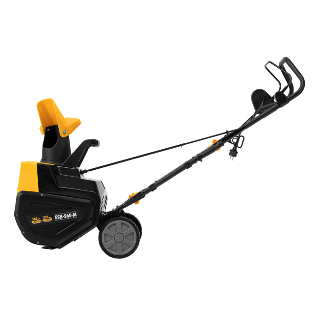 Электрическая снегоуборочная машина ESB-560-M, 2,5 кВт, металлический шнек, LED фара Denzel в Ижевске Электрическая снегоуборочная машина ESB-560-M, 2,5 кВт, металлический шнек, LED фара Denzel в Ижевске