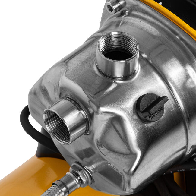 Насосная станция PS1000Х, 1000 Вт, 3500 л/ч, ресивер 24 л, подъем 44 м, нержавейка Denzel в Ижевске Насосная станция PS1000Х, 1000 Вт, 3500 л/ч, ресивер 24 л, подъем 44 м, нержавейка Denzel в Ижевске