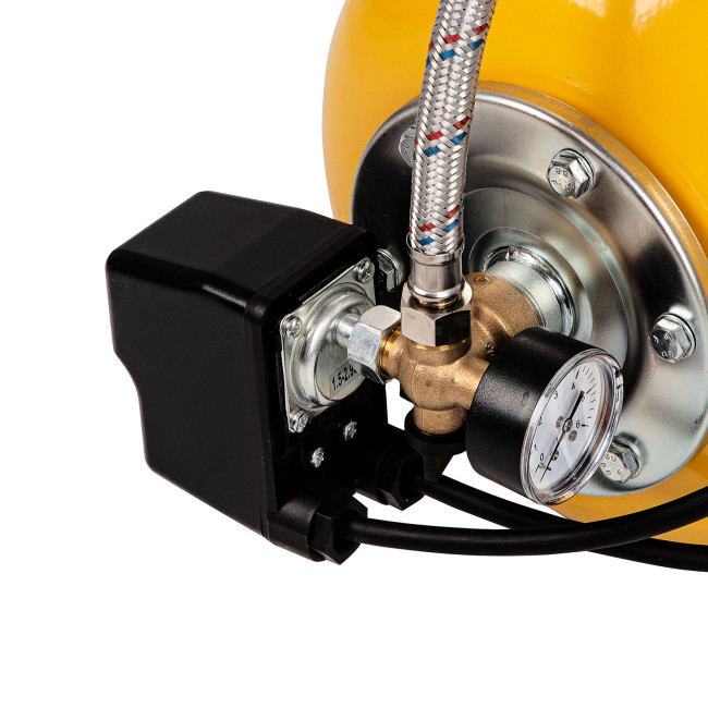 Насосная станция PS1000Х, 1000 Вт, 3500 л/ч, ресивер 24 л, подъем 44 м, нержавейка Denzel в Ижевске Насосная станция PS1000Х, 1000 Вт, 3500 л/ч, ресивер 24 л, подъем 44 м, нержавейка Denzel в Ижевске