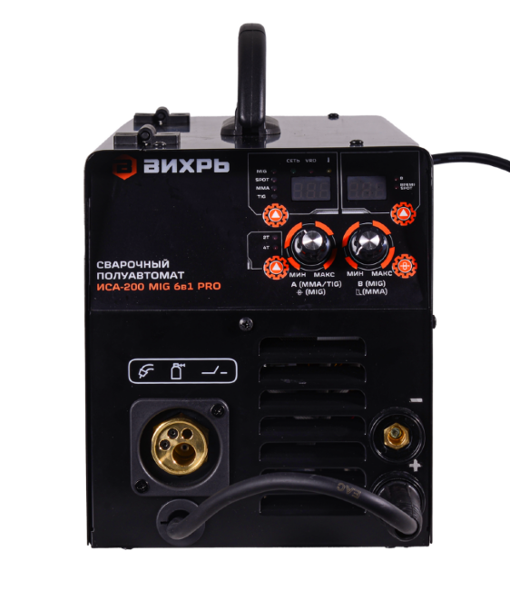 Сварочный полуавтомат Вихрь ИСА-200 MIG 6в1 PRO в Ижевске