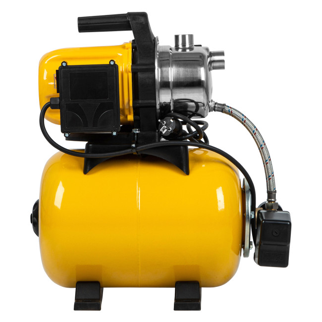 Насосная станция PS800X, 800 Вт, 3200 л/ч, ресивер 24 л, подъем 38 м, нержавейка Denzel в Ижевске Насосная станция PS800X, 800 Вт, 3200 л/ч, ресивер 24 л, подъем 38 м, нержавейка Denzel в Ижевске