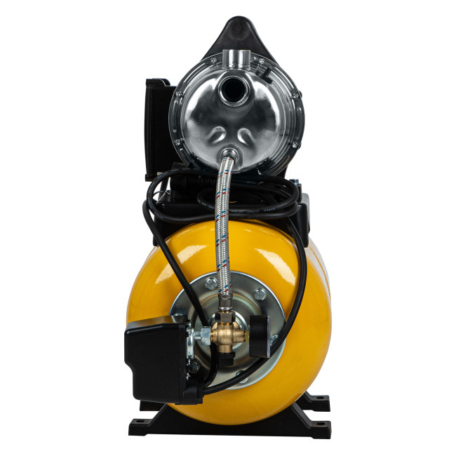 Насосная станция PS800X, 800 Вт, 3200 л/ч, ресивер 24 л, подъем 38 м, нержавейка Denzel в Ижевске Насосная станция PS800X, 800 Вт, 3200 л/ч, ресивер 24 л, подъем 38 м, нержавейка Denzel в Ижевске