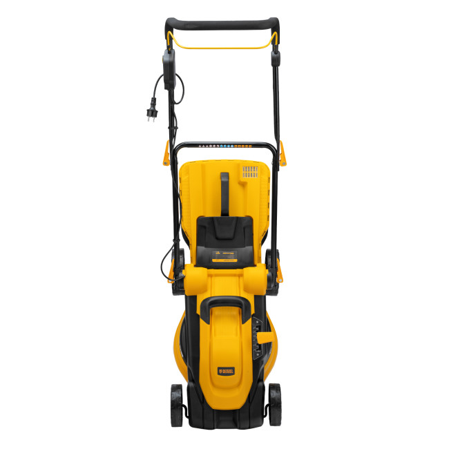 Газонокосилка электрическая GM-1800, 1800 Вт, шир. 38 см, 6 уров., травосб. 40 л. Denzel в Ижевске Газонокосилка электрическая GM-1800, 1800 Вт, шир. 38 см, 6 уров., травосб. 40 л. Denzel в Ижевске