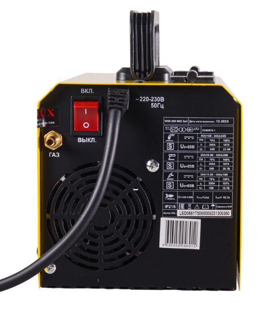 Сварочный полуавтомат IWM-200 MIG 5в1 Eurolux в Ижевске