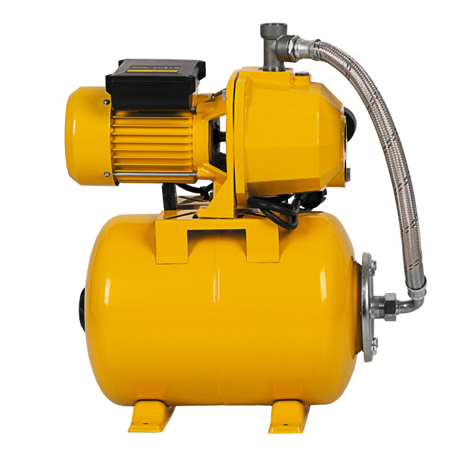 Насосная станция эжекторная PSD800C, 800 Вт, 2400 л/ч, ресивер 24 л, всасывание 20 м Denzel в Ижевске