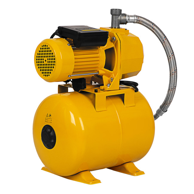 Насосная станция эжекторная PSD800C, 800 Вт, 2400 л/ч, ресивер 24 л, всасывание 20 м Denzel в Ижевске