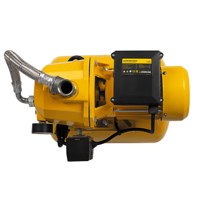 Насосная станция эжекторная PSD800C, 800 Вт, 2400 л/ч, ресивер 24 л, всасывание 20 м Denzel в Ижевске