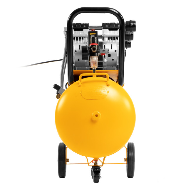 Компрессор безмасляный, малошумный  DLS 2250/100, 2250 Вт, 3x750, 100 л, 410 л/мин блок управления/ Denzel в Ижевске