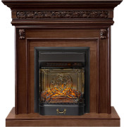 Каминокомплект Valletta - Темный дуб с очагом Majestic FX M Black RC