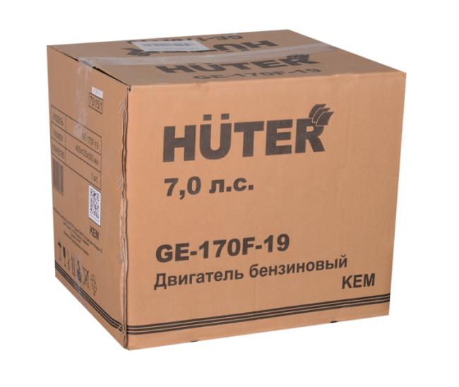 Двигатель бензиновый GE-170F-19 HUTER в Ижевске