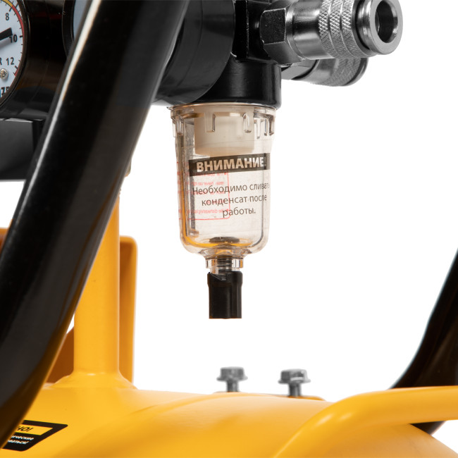 Компрессор безмасляный, малошумный DLS 3300/100, 3300 Вт,3x1100, 100 л, 570 л/мин ,блок управления Denzel в Ижевске