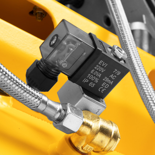 Компрессор безмасляный, малошумный DLS 3300/100, 3300 Вт,3x1100, 100 л, 570 л/мин ,блок управления Denzel в Ижевске