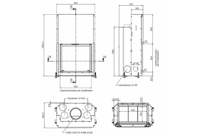 MCZ Forma 75 прямое стекло в Ижевске