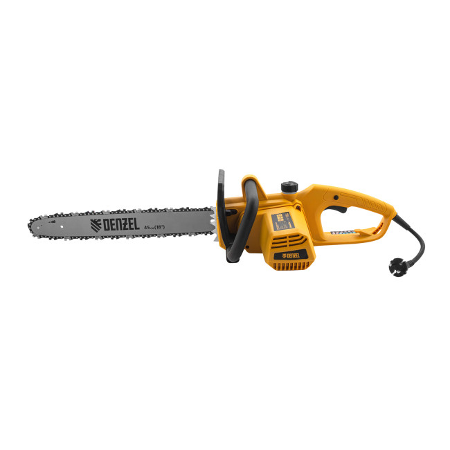 Пила цепная электрическая EDS-2200P, 2.2 кВт,поперечная, шина 45 см, шаг 3/8, паз 1.3 мм, 63 звена Denzel в Ижевске