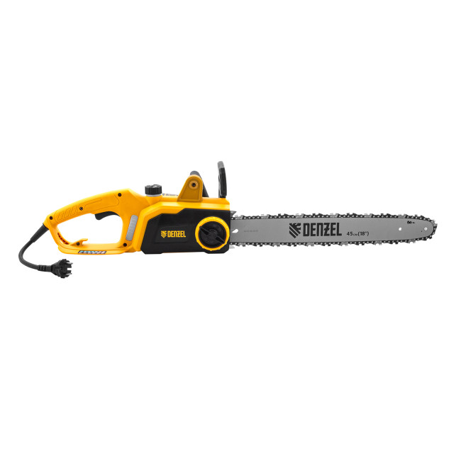 Пила цепная электрическая EDS-2200P, 2.2 кВт,поперечная, шина 45 см, шаг 3/8, паз 1.3 мм, 63 звена Denzel в Ижевске
