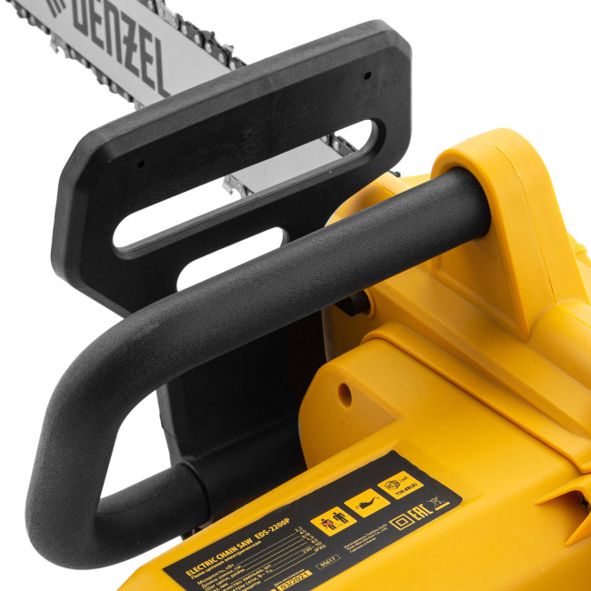 Пила цепная электрическая EDS-2200P, 2.2 кВт,поперечная, шина 45 см, шаг 3/8, паз 1.3 мм, 63 звена Denzel в Ижевске