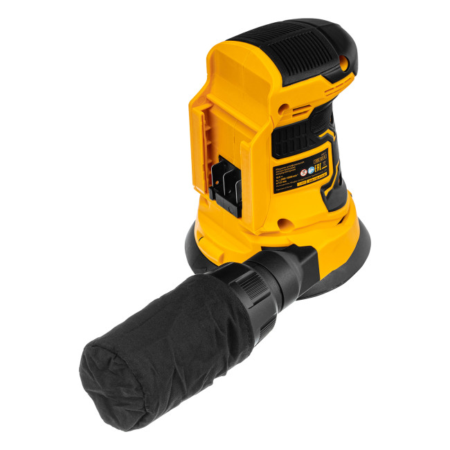 Машина шлифовальная эксцентриковая аккумуляторная COS-125-0, 18В Li-Ion Denzel в Ижевске Машина шлифовальная эксцентриковая аккумуляторная COS-125-0, 18В Li-Ion Denzel в Ижевске